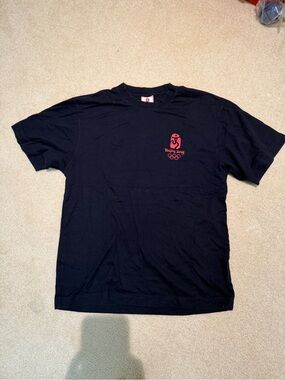 Beijing 2008 Black Logo T-Shirt